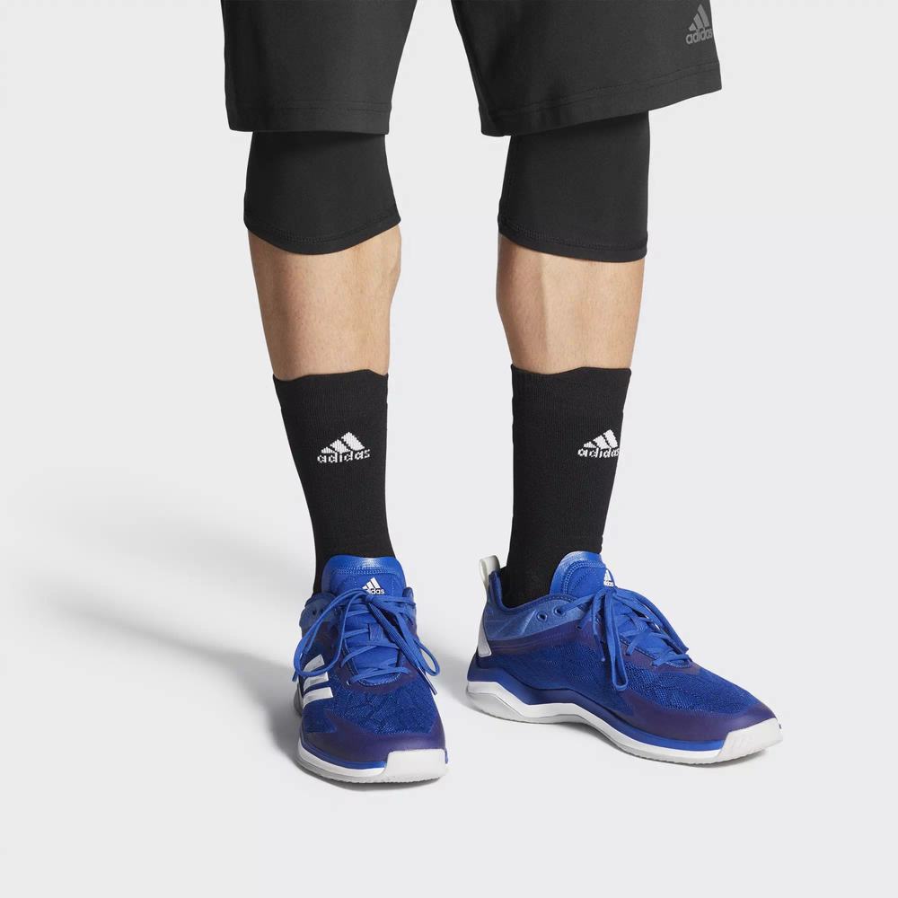 Adidas Speed Trainer 4 Tenis De Beisbol Azules Para Hombre (MX-35302)